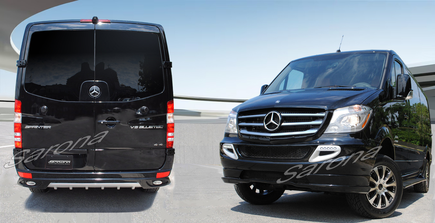 Custom Mercedes Sprinter  Van Body Kit (2007 - 2013) - $3200.00 (Part #MB-152-KT)